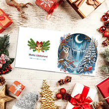 Load image into Gallery viewer, 6PCS DIY Christmas Diamond Art Greeting Cards Congratulations Cards &amp; Gifts
