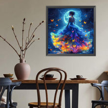 Load image into Gallery viewer, Diamond Painting - Full Round - Dream Butterfly Girl (50*50CM)
