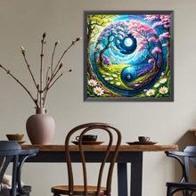 Load image into Gallery viewer, Diamond Painting - Full Round - Dreamy Tai Chi Scenery (50*50CM)
