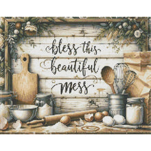 Load image into Gallery viewer, Diamond Painting - Full Round - Retro Kitchen (50*40CM)
