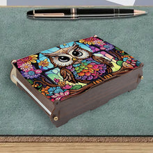 Load image into Gallery viewer, Diamond Painting Storage Box DIY 5D Diamond Painting Jewelry Box for Women (Owl)
