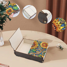 Load image into Gallery viewer, Diamond Painting Storage Box DIY 5D Diamond Painting Jewelry Box (Sunflower)
