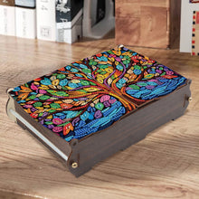 Load image into Gallery viewer, Diamond Painting Storage Box DIY 5D Diamond Painting Jewelry Box for Women(Tree)

