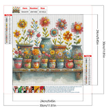 Load image into Gallery viewer, Diamond Painting - Full Round - Flower Bouquet (30*30CM)
