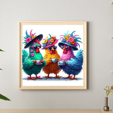 Load image into Gallery viewer, Diamond Painting - Full Round - Funny Chicken (30*30CM)
