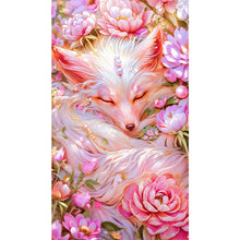 Load image into Gallery viewer, AB Diamond Painting - Full Round - Fox In The Flowers (40*70CM)
