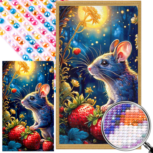 AB Diamond Painting - Full Round - Moon Mouse (40*70CM)