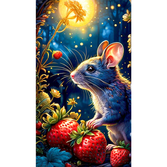 AB Diamond Painting - Full Round - Moon Mouse (40*70CM)