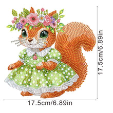 Load image into Gallery viewer, Acrylic Shaking Head Squirrel Table Top Diamond Painting Ornament Kits for Decor
