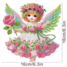 Load image into Gallery viewer, Acrylic Shaking Head Angel Fairy Table Top Diamond Painting Ornament Kits
