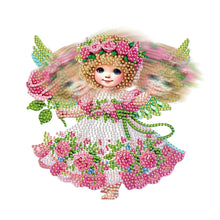 Load image into Gallery viewer, Acrylic Shaking Head Angel Fairy Table Top Diamond Painting Ornament Kits
