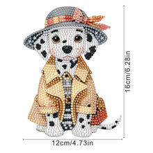 Load image into Gallery viewer, Acrylic Shaking Head Dalmatian Table Top Diamond Painting Ornament Kits
