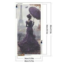 Load image into Gallery viewer, Diamond Painting - Full Round - Victoria Girl (40*80CM)
