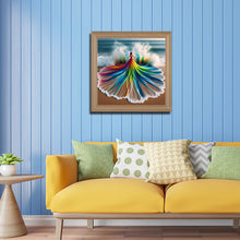 Load image into Gallery viewer, Diamond Painting - Full Round - Rainbow Skirt Back Girl (40*40CM)
