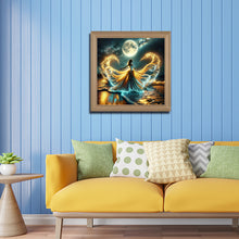 Load image into Gallery viewer, Diamond Painting - Full Round - Water Skirt Dancing Girl (40*40CM)
