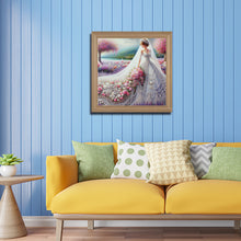 Load image into Gallery viewer, Diamond Painting - Full Round - Wedding Dress Girl (40*40CM)
