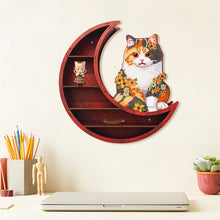 Load image into Gallery viewer, Lunar Design DIY Diamond Painting Wall Shelf for Home Decoration (Cat B)
