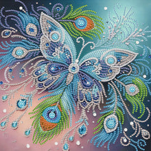 Load image into Gallery viewer, Diamond Painting - Partial Special Shaped - Butterfly (30*30CM)
