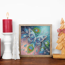 Load image into Gallery viewer, Diamond Painting - Partial Special Shaped - Butterfly (30*30CM)
