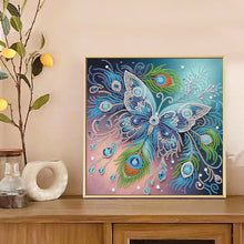 Load image into Gallery viewer, Diamond Painting - Partial Special Shaped - Butterfly (30*30CM)
