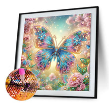 Load image into Gallery viewer, Diamond Painting - Partial Special Shaped - Butterfly (30*30CM)

