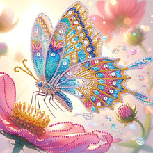Load image into Gallery viewer, Diamond Painting - Partial Special Shaped - Butterfly (30*30CM)

