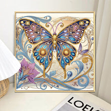 Load image into Gallery viewer, Diamond Painting - Partial Special Shaped - Butterfly (30*30CM)
