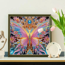 Load image into Gallery viewer, Diamond Painting - Partial Special Shaped - Butterfly (30*30CM)
