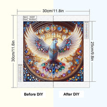 Load image into Gallery viewer, Diamond Painting - Partial Special Shaped - Colorful Pigeon (30*30CM)
