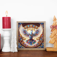 Load image into Gallery viewer, Diamond Painting - Partial Special Shaped - Colorful Pigeon (30*30CM)
