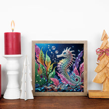 Load image into Gallery viewer, Diamond Painting - Partial Special Shaped - Seahorse (30*30CM)
