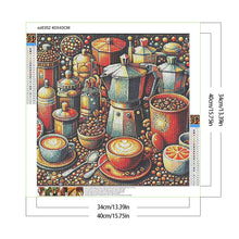 Load image into Gallery viewer, Diamond Painting - Full Round - Coffee (40*40CM)
