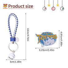 Load image into Gallery viewer, Leeds Rhinos Diamond Painting Keychain Diamond Painting Art Pendant Keychain
