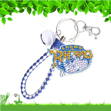 Load image into Gallery viewer, Leeds Rhinos Diamond Painting Keychain Diamond Painting Art Pendant Keychain
