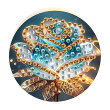 Load image into Gallery viewer, Wooden PET DIY Diamond Painting Magnets Jar Opener Kit Kitchen Tool (Flower B)
