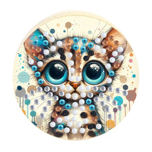 Load image into Gallery viewer, Wooden PET DIY Diamond Painting Magnets Jar Opener Kit Kitchen Tool (Cat A)
