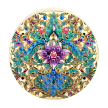 Load image into Gallery viewer, Wooden PET DIY Diamond Painting Magnets Jar Opener Kit Kitchen Tool (Flower D)
