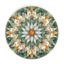 Load image into Gallery viewer, Wooden PET DIY Diamond Painting Magnets Jar Opener Kit Kitchen Tool (Flower E)
