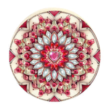 Load image into Gallery viewer, Wooden PET DIY Diamond Painting Magnets Jar Opener Kit Kitchen Tool (Flower F)
