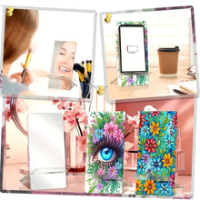 Load image into Gallery viewer, 2Pcs Acrylic DIY Flower Eyes Diamond Painting Phone Holder for Home Office
