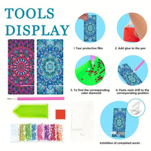 Load image into Gallery viewer, 2Pcs Acrylic DIY Flower Diamond Painting Phone Holder for Home Office Decor
