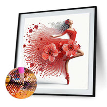 Load image into Gallery viewer, Diamond Painting - Partial Special Shaped - Dancing Girl (30*30CM)

