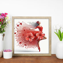 Load image into Gallery viewer, Diamond Painting - Partial Special Shaped - Dancing Girl (30*30CM)
