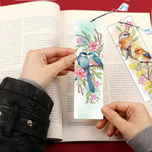 Load image into Gallery viewer, 3Pcs Bird On A Branch DIY Diamond Painting Bookmark for Reading Enthusiasts
