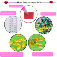 Load image into Gallery viewer, 4Pcs Geometric Style DIY Diamond Painting Bookmark for Reading Enthusiasts

