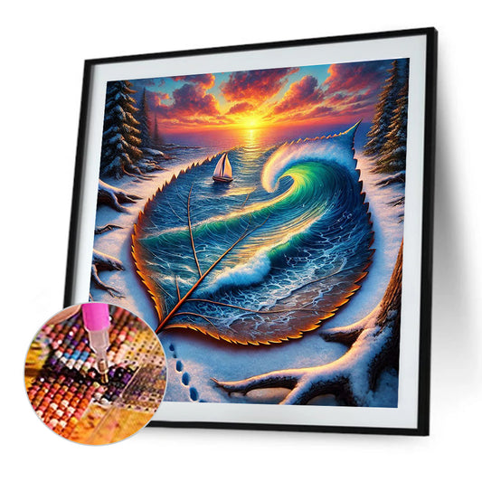 Diamond Painting - Full Round - Sailboat (40*40CM)
