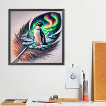 Load image into Gallery viewer, Diamond Painting - Full Round - Penguin In Feathers (40*40CM)
