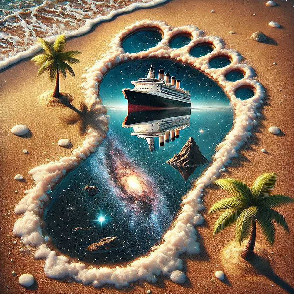 Diamond Painting - Full Round - Ship In Feet (40*40CM)