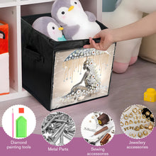 Load image into Gallery viewer, DIY Diamond Painting Storage Box Canvas Organizer Box Diamond Painting Kit (D)
