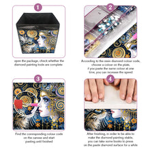 Load image into Gallery viewer, DIY Diamond Painting Storage Box Canvas Organizer Box Diamond Painting Kit (G)
